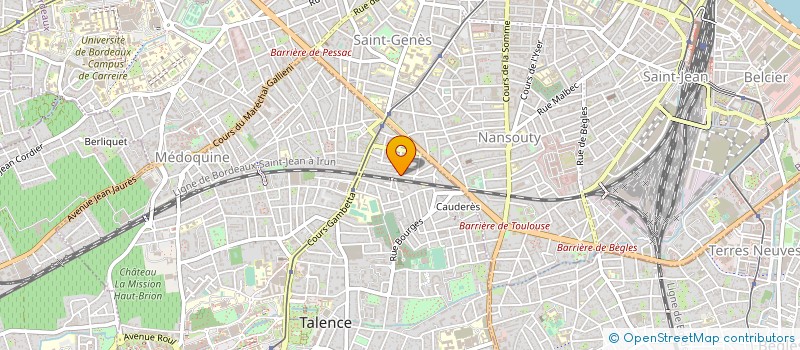 localisation de l'entreprise 538 293 986   TALENCE