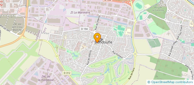 localisation de l'entreprise 538 300 088 à CORBEIL-ESSONNES