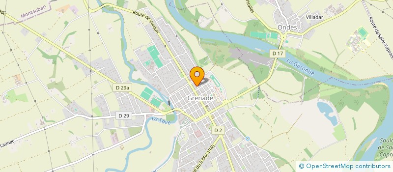 localisation de l'entreprise 538 312 943   MILHAS