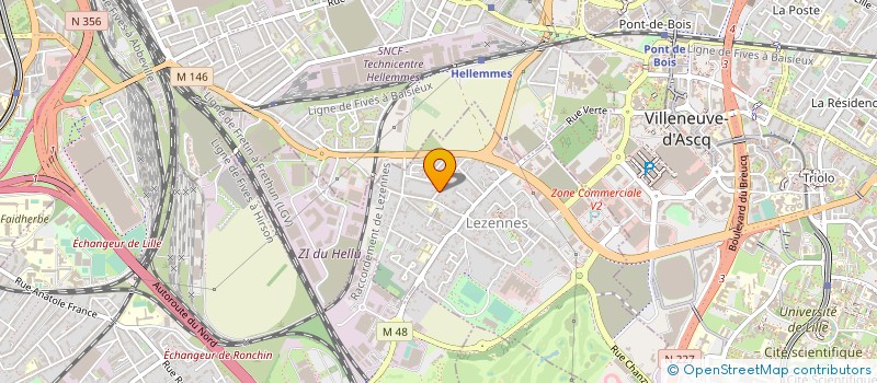 localisation de l'entreprise 538 318 247 à LEZENNES