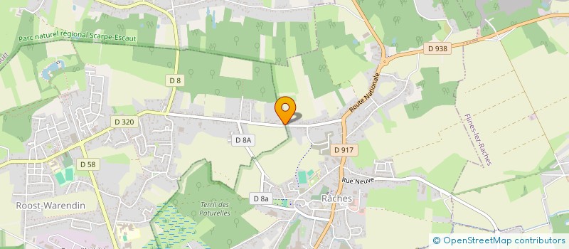 localisation de l'entreprise 538 334 004 à DOUAI