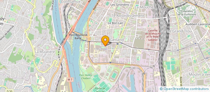 localisation de l'entreprise 538 334 855   LYON