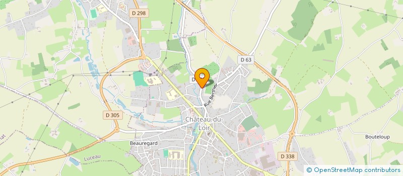 localisation de l'entreprise 538 339 003   CHATEAU-RENAULT