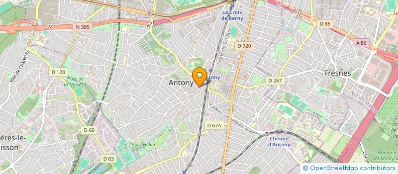 localisation de l'entreprise 538 345 224   ANTONY