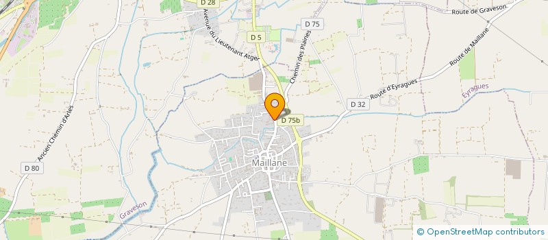 localisation de l'entreprise 538 347 998   MAILLANE