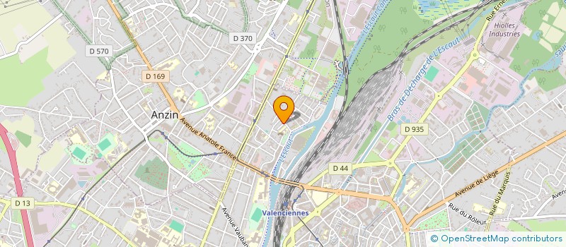 localisation de l'entreprise 538 353 053 à VALENCIENNES