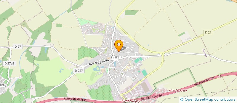 localisation de l'entreprise 538 359 282   GUEUX