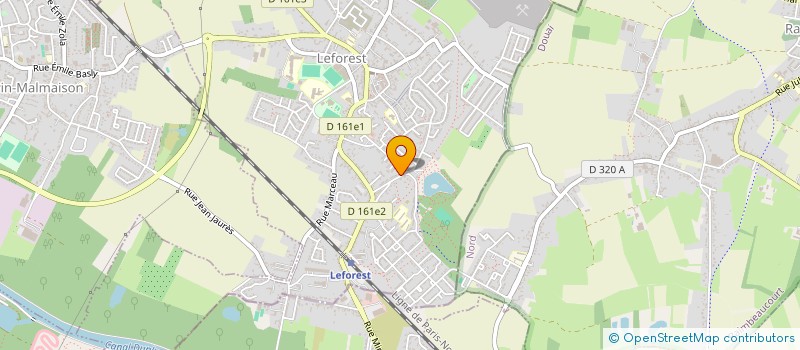 localisation de l'entreprise 538 366 030 à LEFOREST