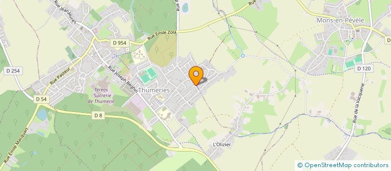 localisation de l'entreprise 538 375 064   MONCHEAUX