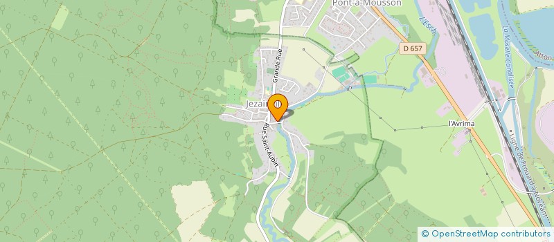 localisation de l'entreprise 538 390 881   PONT-A-MOUSSON