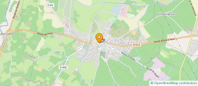 localisation de l'entreprise 538 395 500 à THUIR