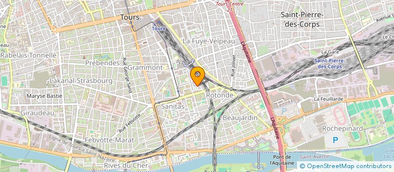 localisation de l'entreprise 538 405 135   TOURS