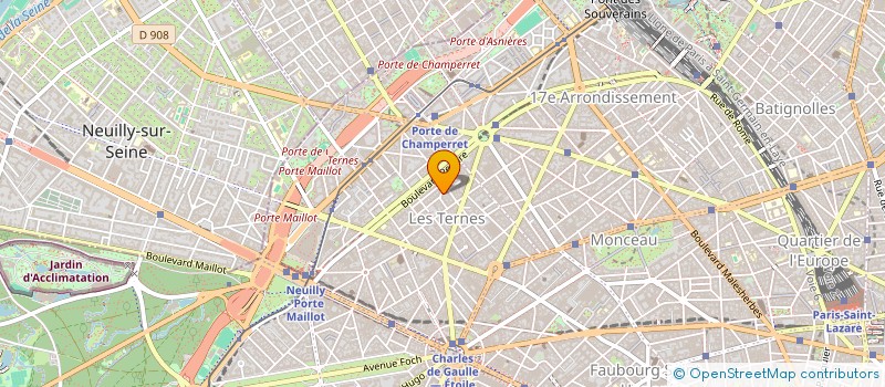 localisation de l'entreprise 538 407 073 à LA GARENNE-COLOMBES