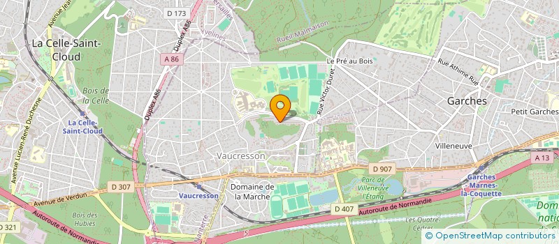 localisation de l'entreprise 538 407 909   VAUCRESSON