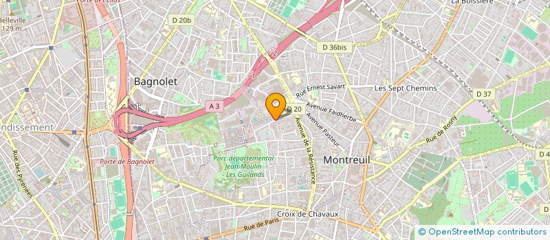 localisation de l'entreprise 538 411 752   MONTREUIL