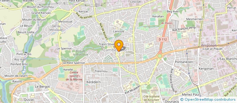 localisation de l'entreprise 538 431 263  à BREST