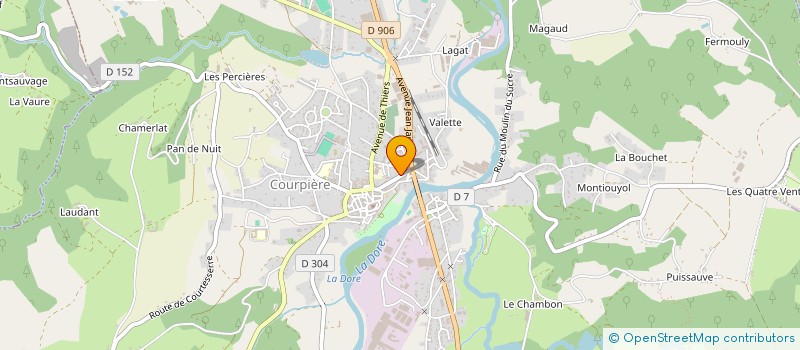 localisation de l'entreprise 538 440 561   AUGEROLLES