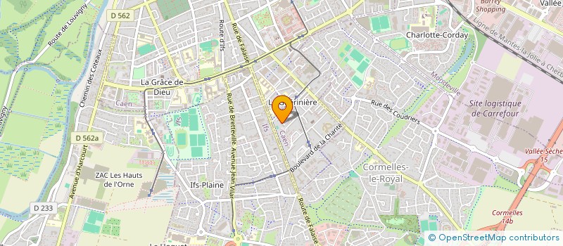localisation de l'entreprise 538 444 258   SARAN