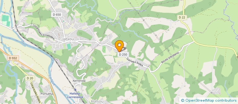 localisation de l'entreprise 538 450 362 à LARRESSORE