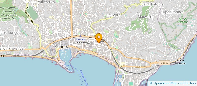 localisation de l'entreprise 538 472 325   CANNES