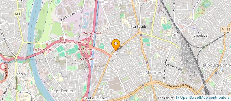 localisation de l'entreprise 538 486 721 à TOULOUSE