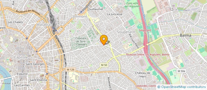 localisation de l'entreprise 538 492 620 à TOULOUSE
