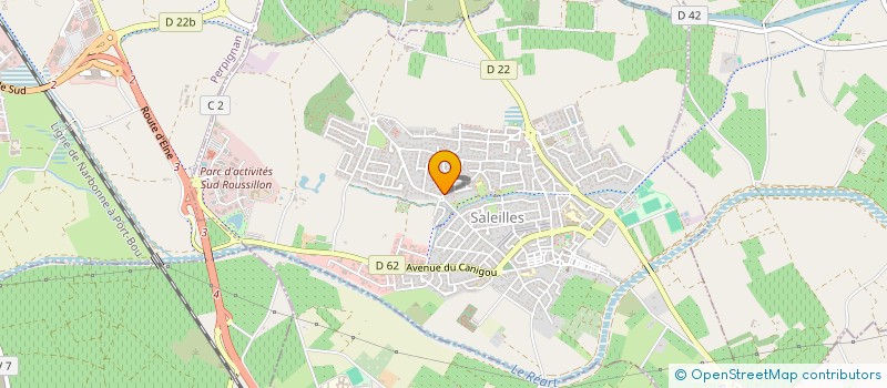 localisation de l'entreprise 538 496 787   SAINT-CYPRIEN