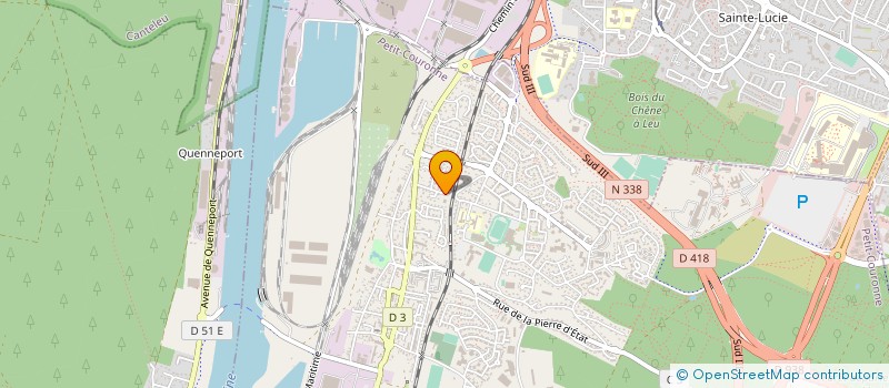 localisation de l'entreprise 538 500 893   GRAND-COURONNE