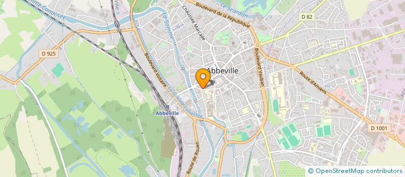 localisation de l'entreprise 538 504 333 à ABBEVILLE