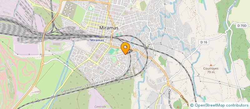 localisation de l'entreprise 538 507 658 à MIRAMAS