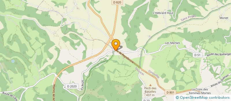 localisation de l'entreprise 538 533 241   FAJOLES