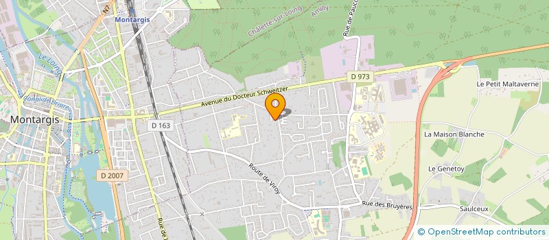 localisation de l'entreprise 538 555 806   AILLANT-SUR-MILLERON