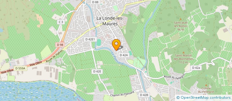 localisation de l'entreprise 538 559 352   LA LONDE-LES-MAURES