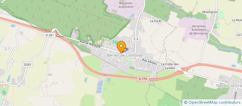 localisation de l'entreprise 538 581 539  à ORVAULT