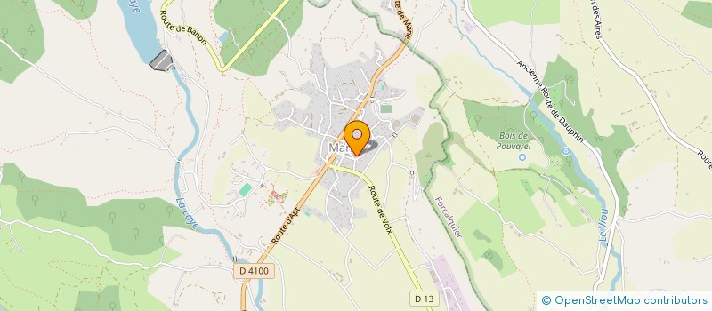 localisation de l'entreprise 538 587 023   DAUPHIN