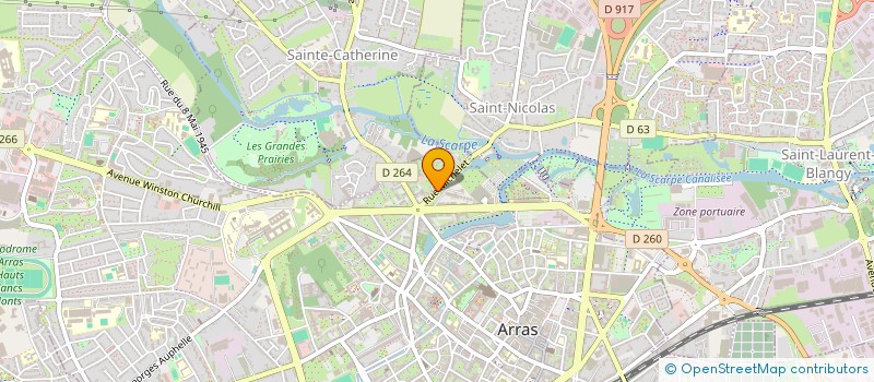 localisation de l'entreprise 538 593 682  à ARRAS