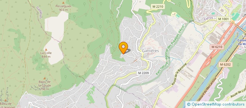 localisation de l'entreprise 538 596 693   CONTES