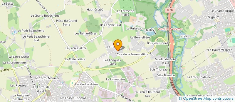 localisation de l'entreprise 538 615 410   SAINT-CYR-SUR-LOIRE