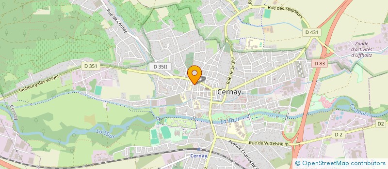 localisation de l'entreprise 538 623 182   WILLER-SUR-THUR