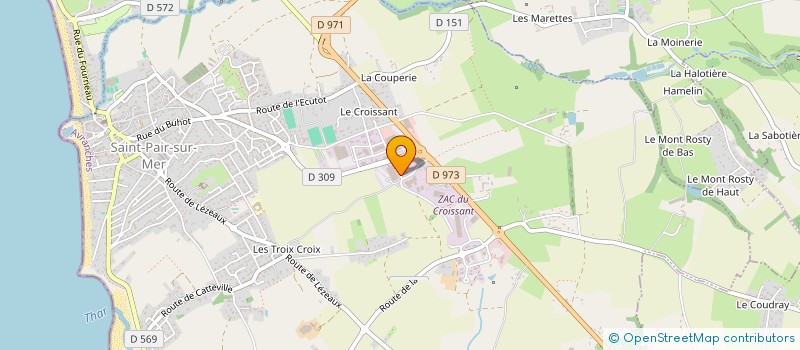 localisation de l'entreprise 538 623 414   JULLOUVILLE