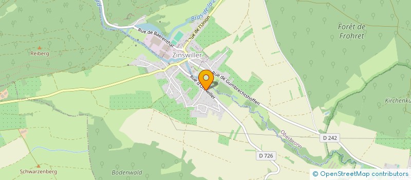 localisation de l'entreprise 538 641 655   MERTZWILLER