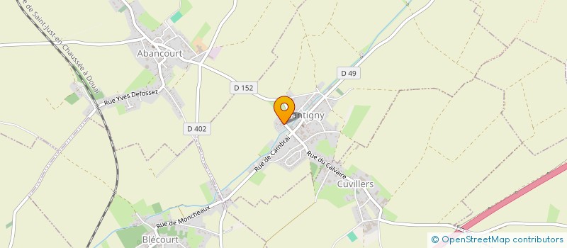 localisation de l'entreprise 538 650 565   BANTIGNY