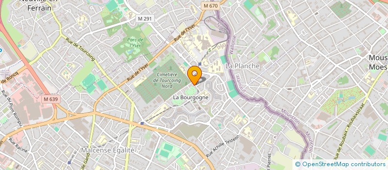 localisation de l'entreprise 538 651 548   TOURCOING