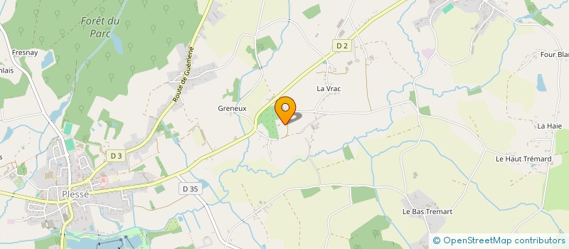 localisation de l'entreprise 538 653 783   GUENROUET