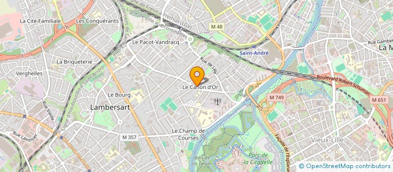 localisation de l'entreprise 538 658 907 à LAMBERSART