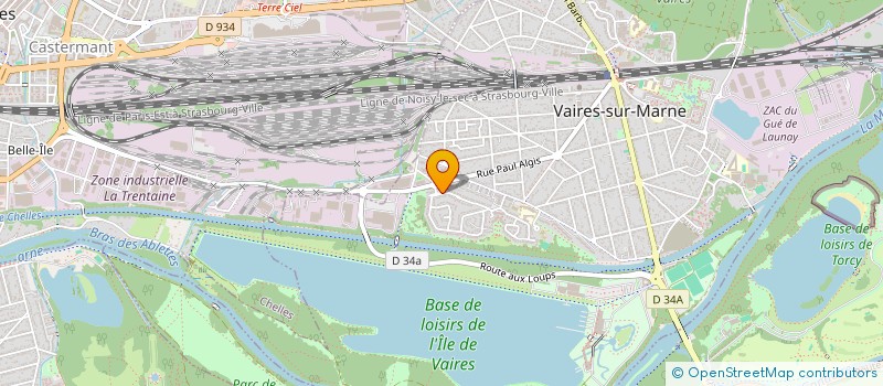 localisation de l'entreprise 538 669 458   SAINTE-MARIE