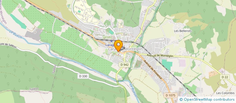 localisation de l'entreprise 538 672 866   LARAGNE-MONTEGLIN