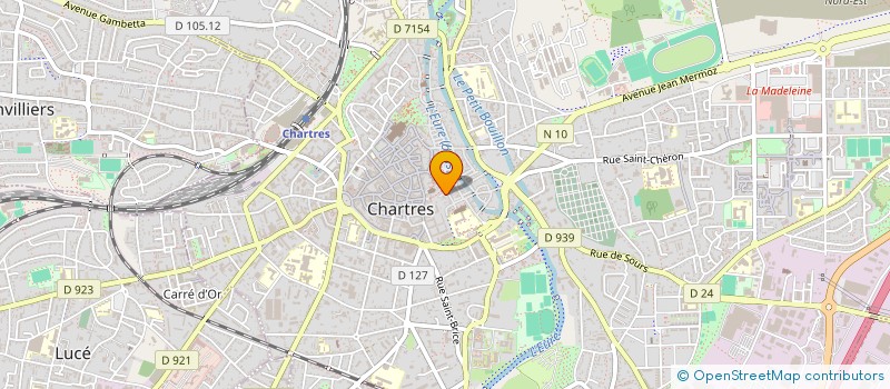 localisation de l'entreprise 538 675 844 à CHARTRES