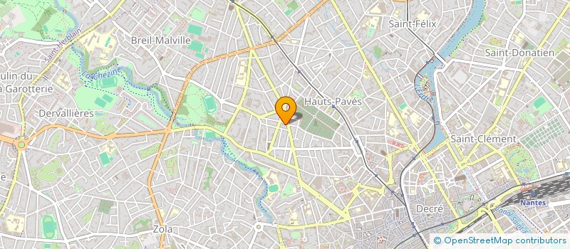 localisation de l'entreprise 538 684 176 à NANTES