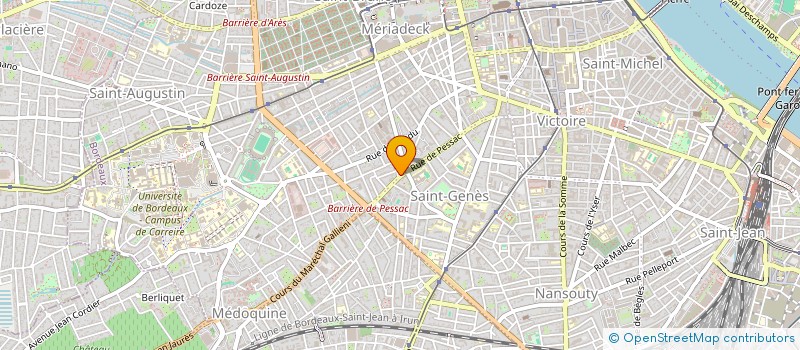 localisation de l'entreprise 538 695 578   BORDEAUX